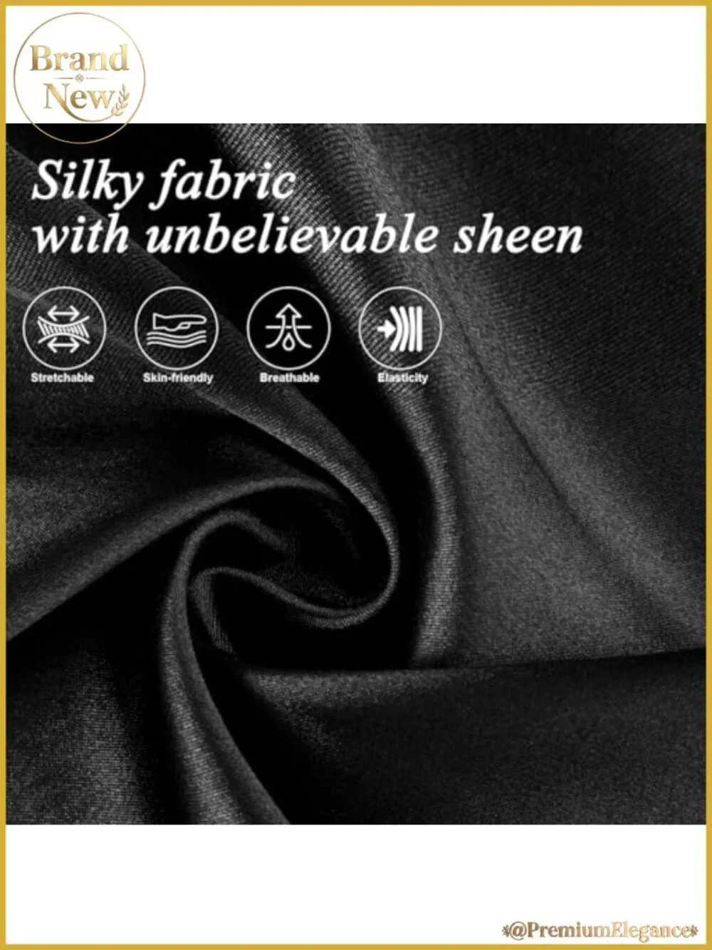 3 Pack Women's Satin Half Slip A-Line Dress Slip with Lace, Elastic Waist,